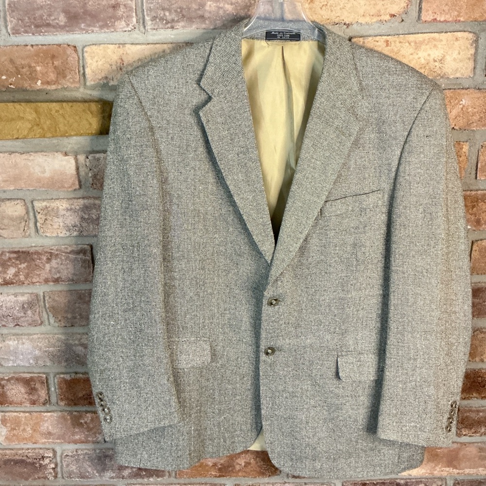 MEETING STREET 100% Silk Blazer/Sportcoat